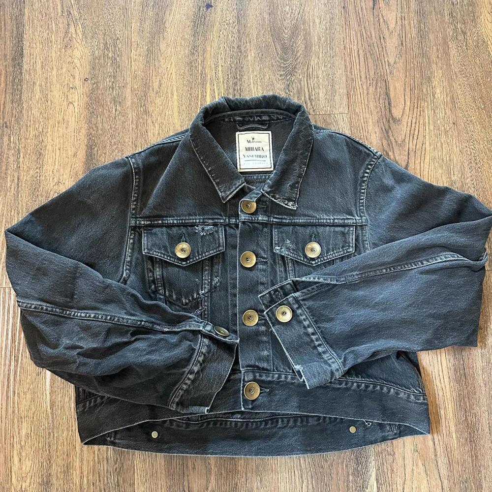 Maison Mihara Yasuhiro Cropped Denim